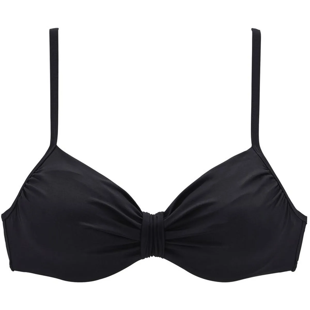 Simple Damen Sport-BH, schwarz 44E