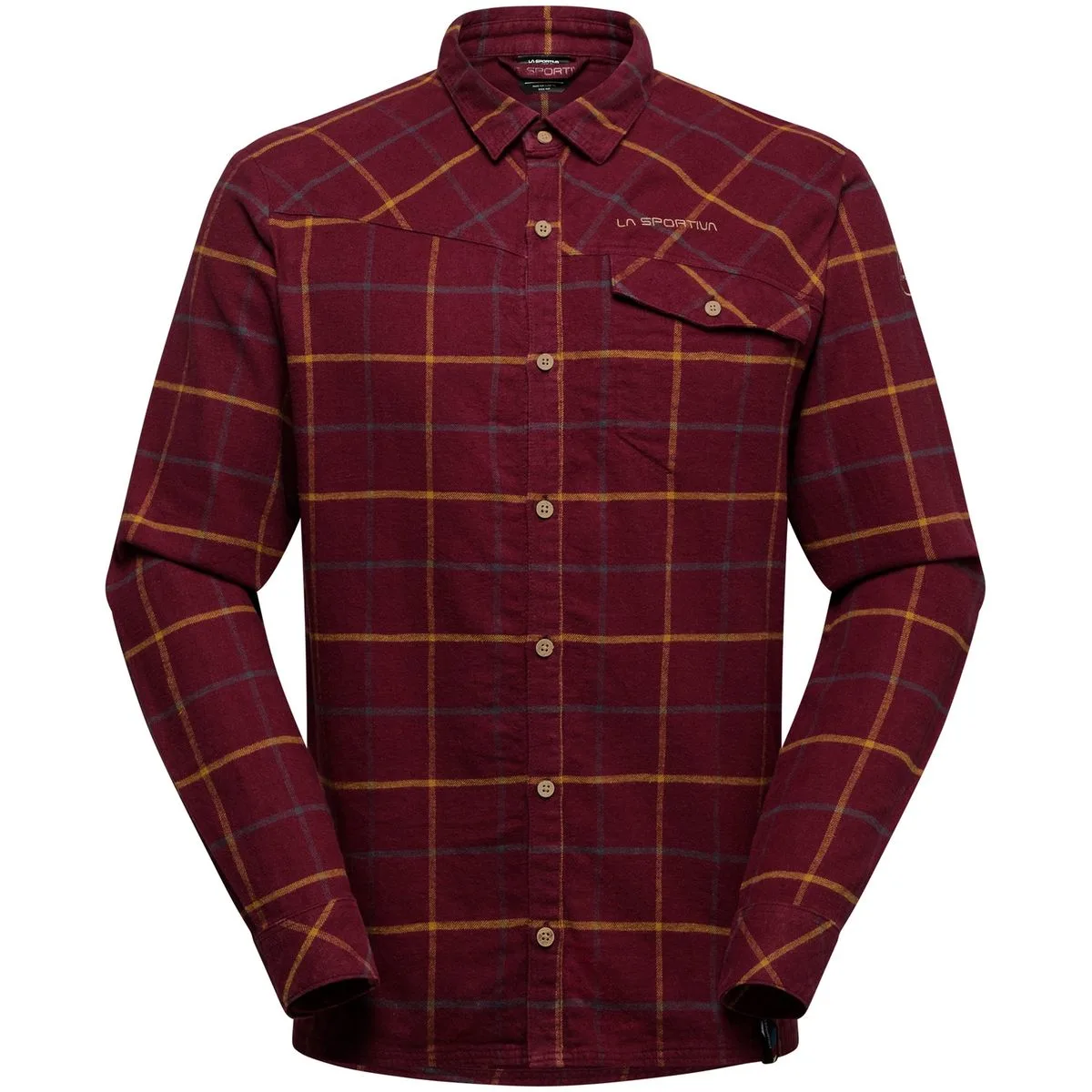Rambler Light Flannel Herren Hemd, rot XL
