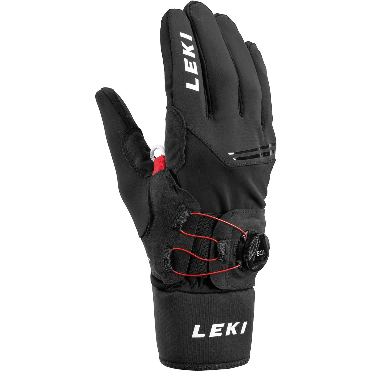 Nordic Tune Shark Boa® TH Herren Fingerhandschuhe, schwarz 7.5