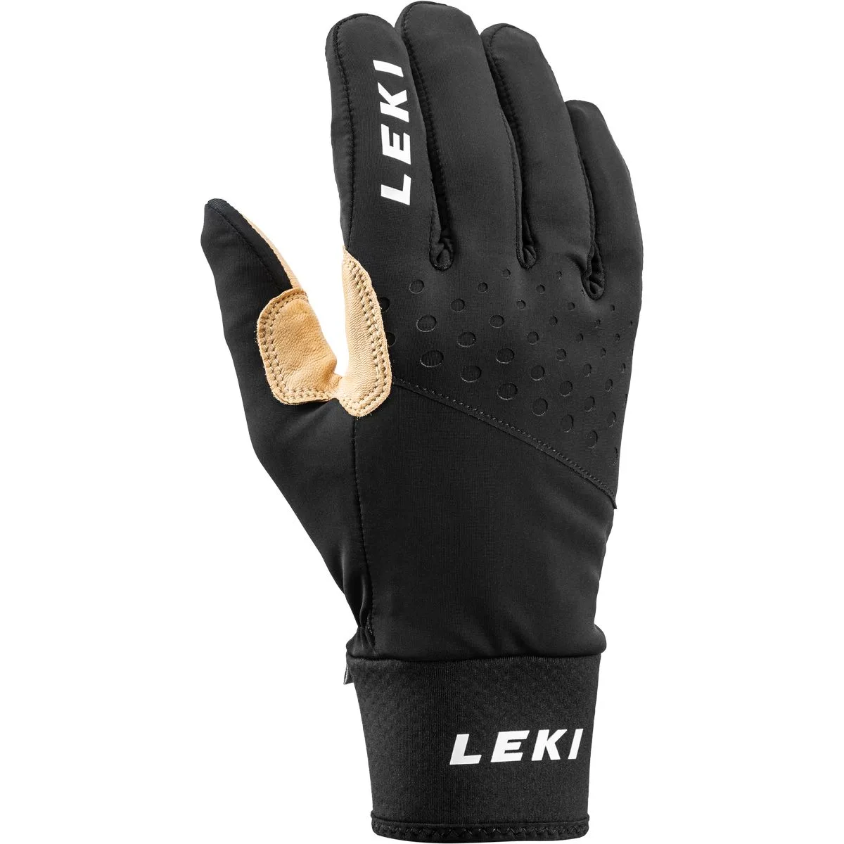 Nordic Race Premium Herren Fingerhandschuhe, schwarz 10.5