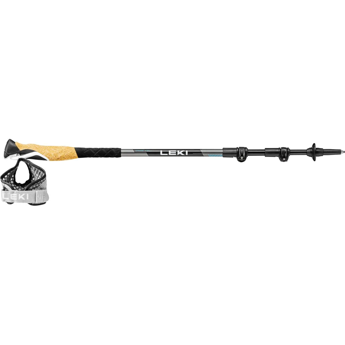 Cross Trail Lite TA Nordic-Walkingstöcke, schwarz 100 - 135 cm