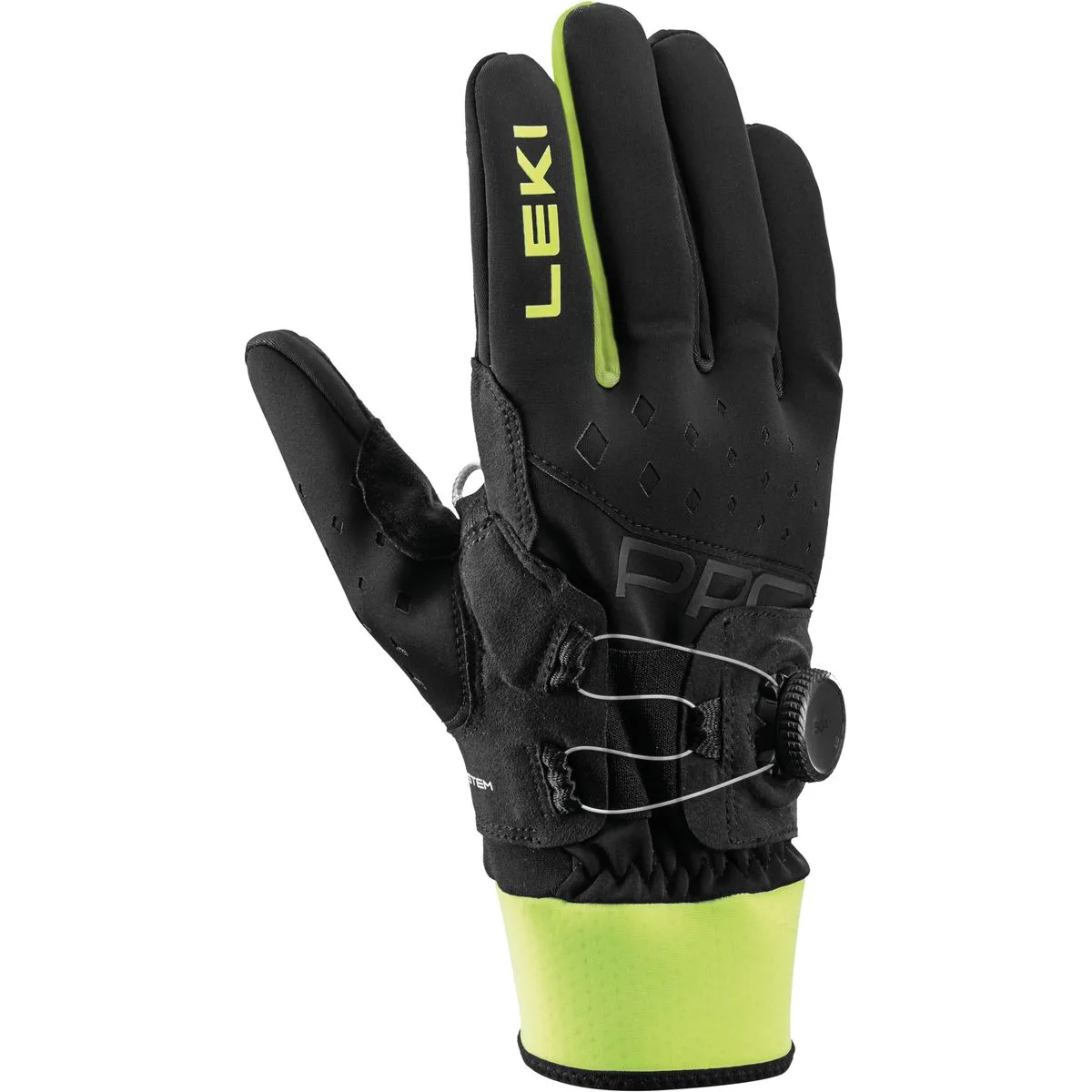 PRC Boa® Shark Fingerhandschuhe, schwarz 10.5