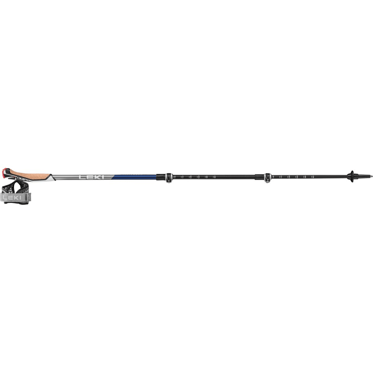 Traveller Carbon Nordic-Walkingstöcke, grau 90 - 130 cm