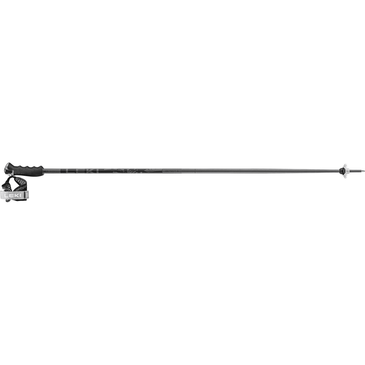 Detect S Alpin-Skistöcke, grau 120 cm