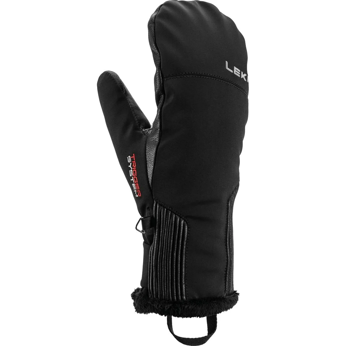 Vallarta 3D Mitt Damen Fäustlinge, schwarz 6.5