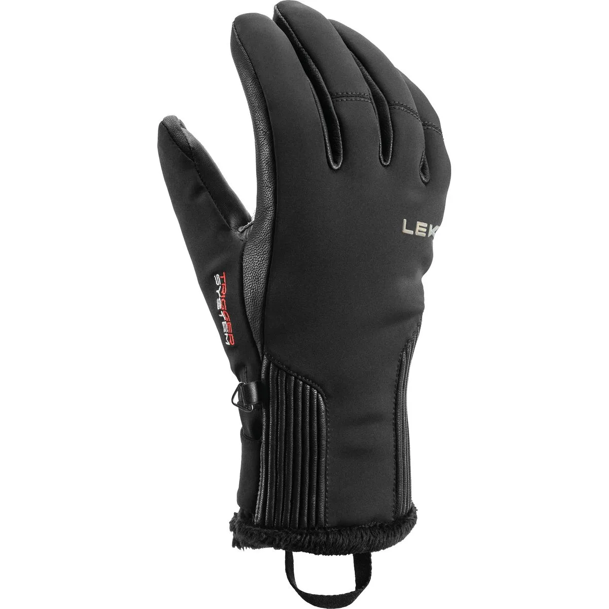 Vallarta 3D Damen Fingerhandschuhe, schwarz 7