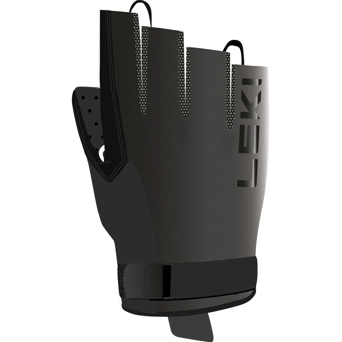 Nordic Active Shark Fingerhandschuhe, schwarz 9
