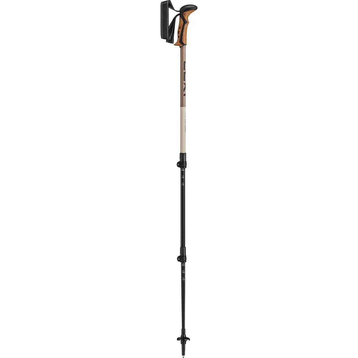 Khumbu Teleskopstöcke, schwarz 110 - 145 cm