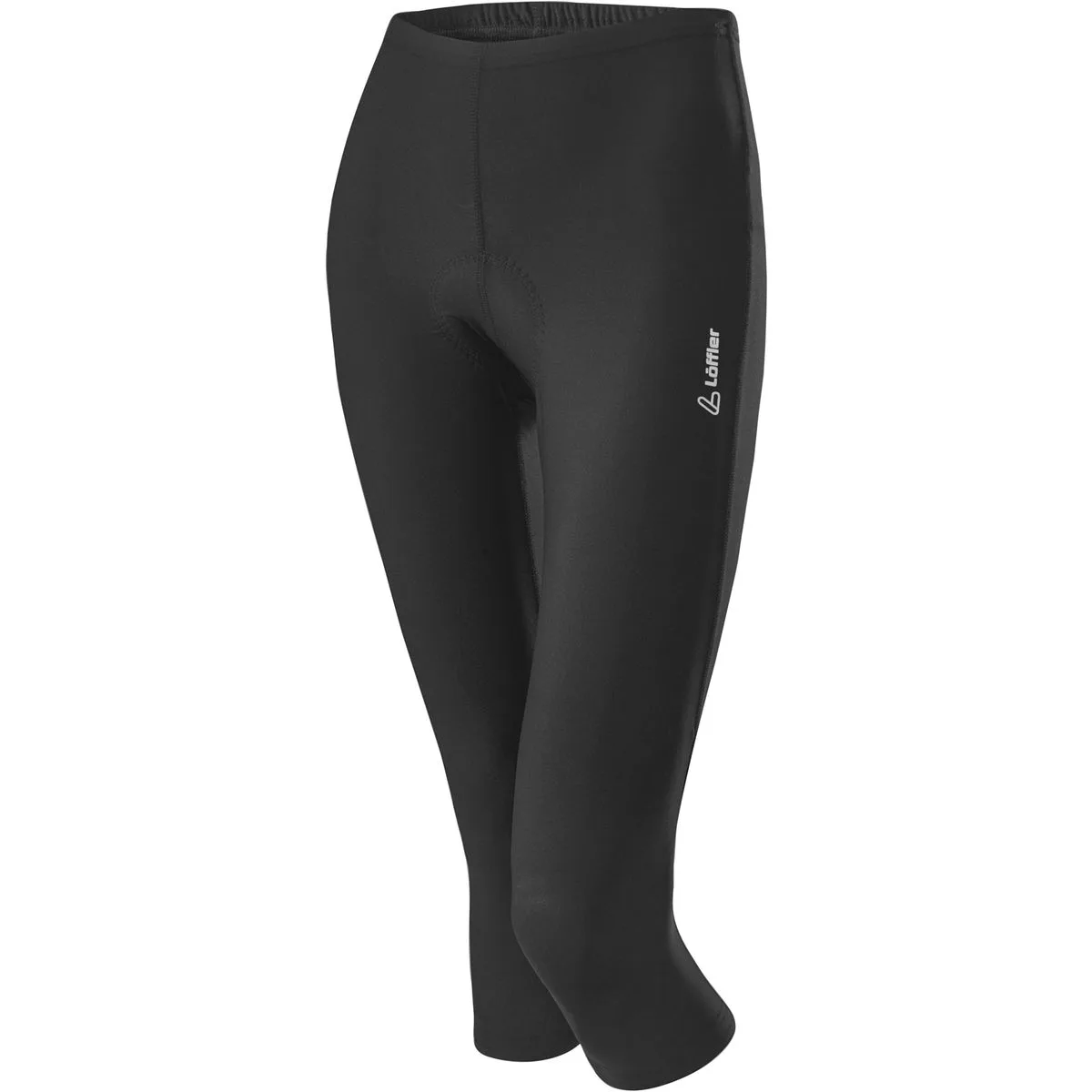 Löffler 3/4 Bike Basic Tights, schwarz 36