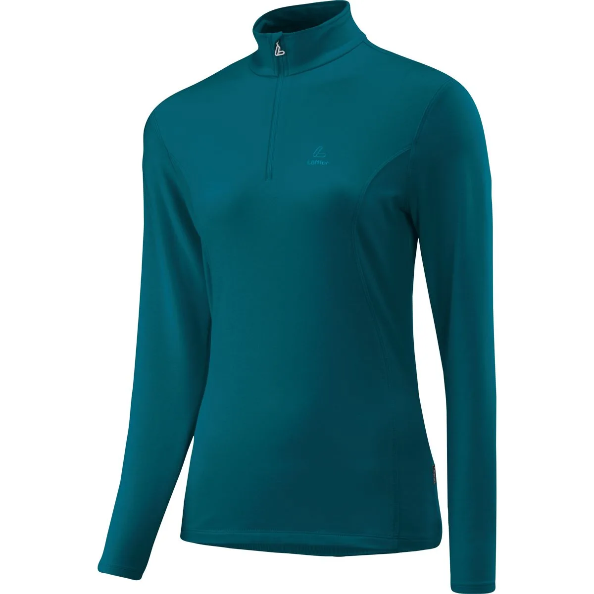 Löffler Midlayer Transtex® Rollkragenpullover, blau 46