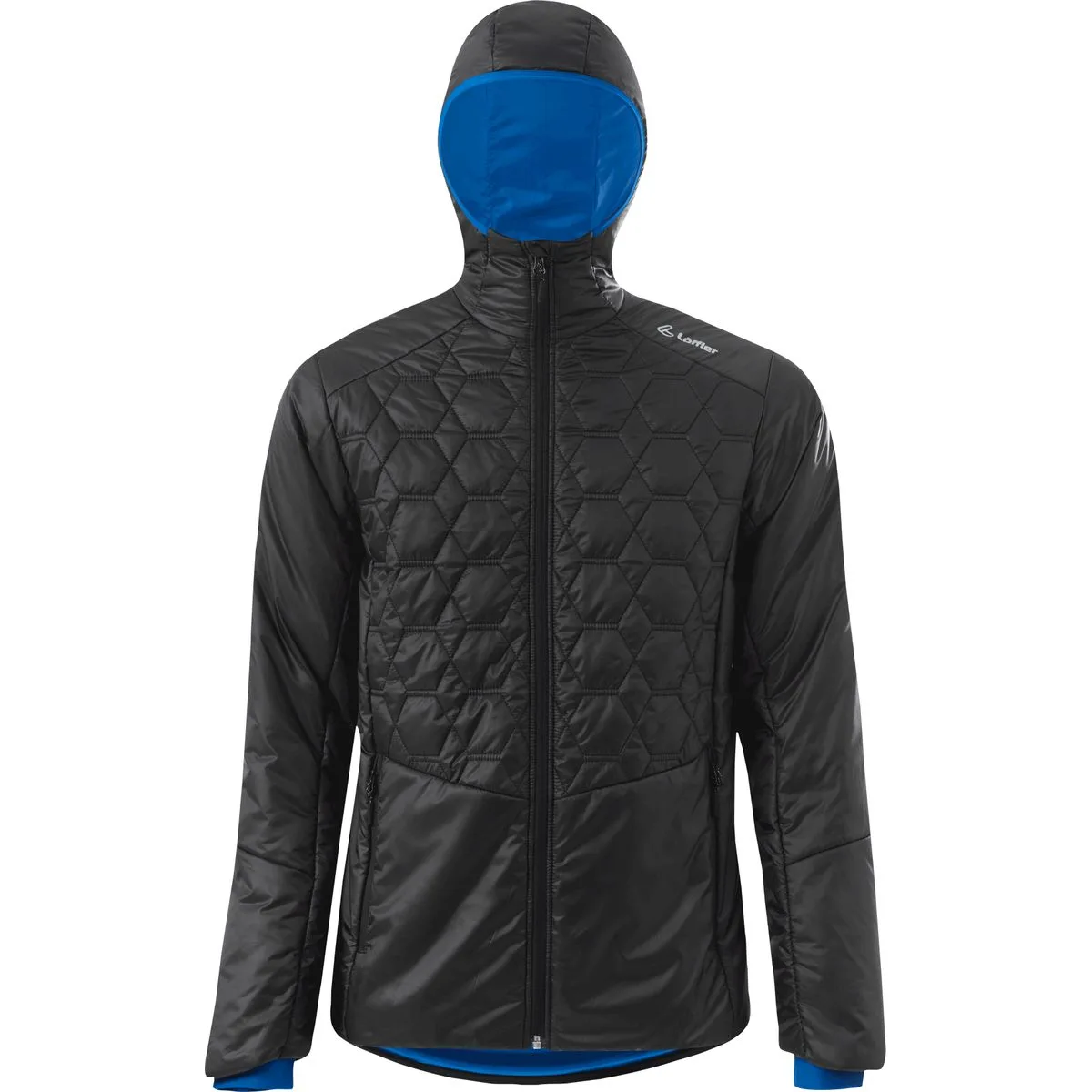 Löffler Hooded Iso- Bruce CF Pl100 Skijacke, schwarz 56