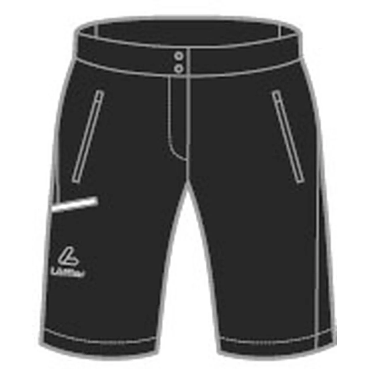Löffler Trekking CSL Shorts, schwarz 42