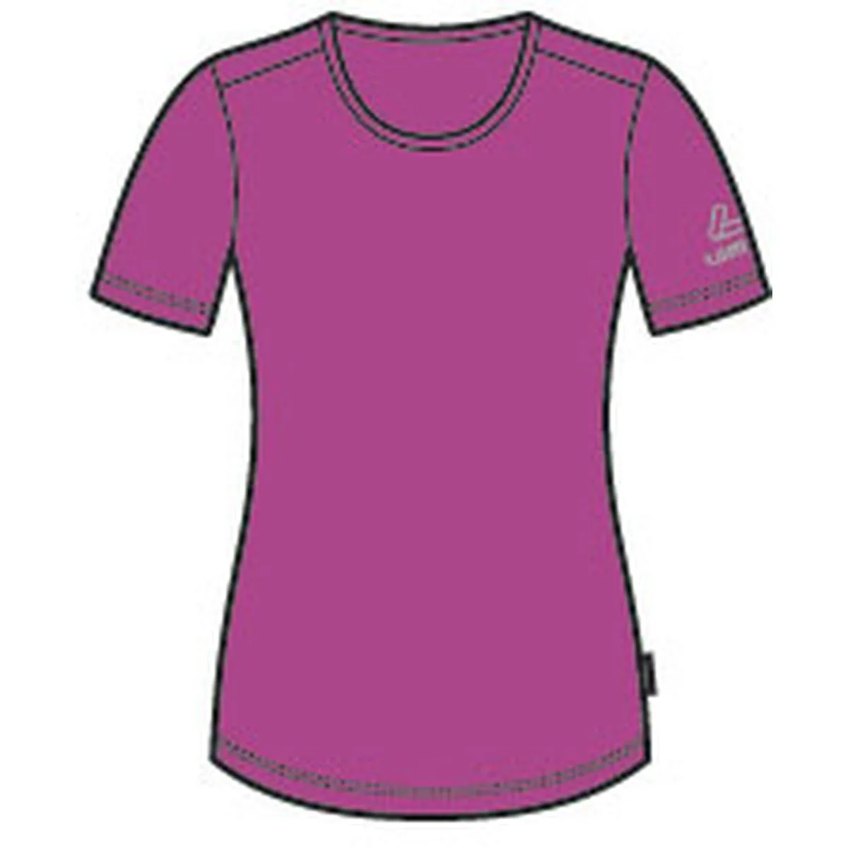 Löffler T- Merino Light T-Shirt, lila 38