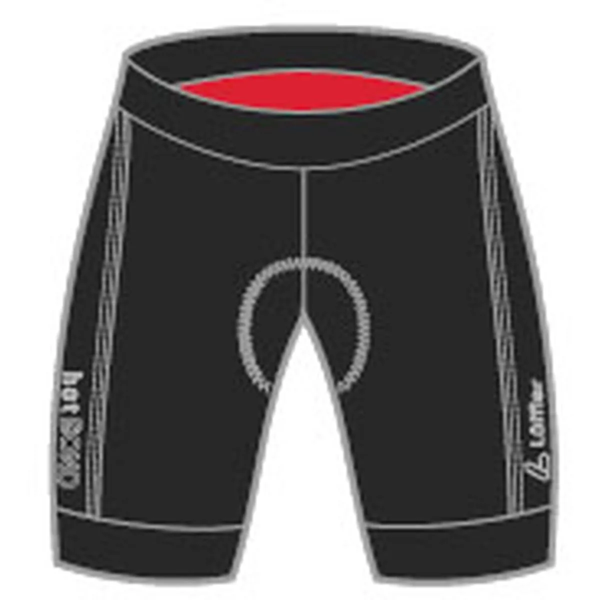 Löffler Bike Hotbond Tights, schwarz 52