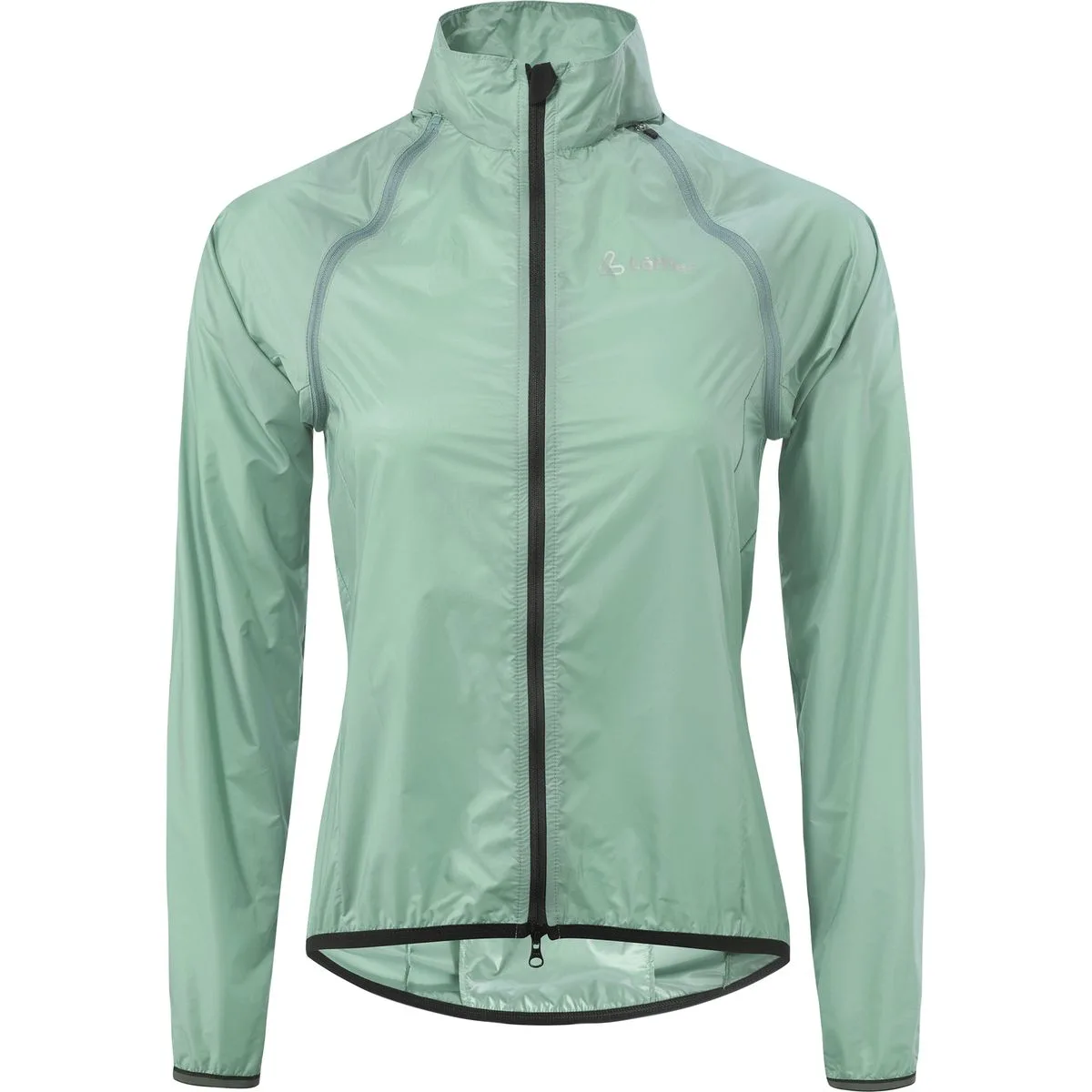 Löffler Bike Zip-Off Windshell Damen Funktionsjacke, braun 40