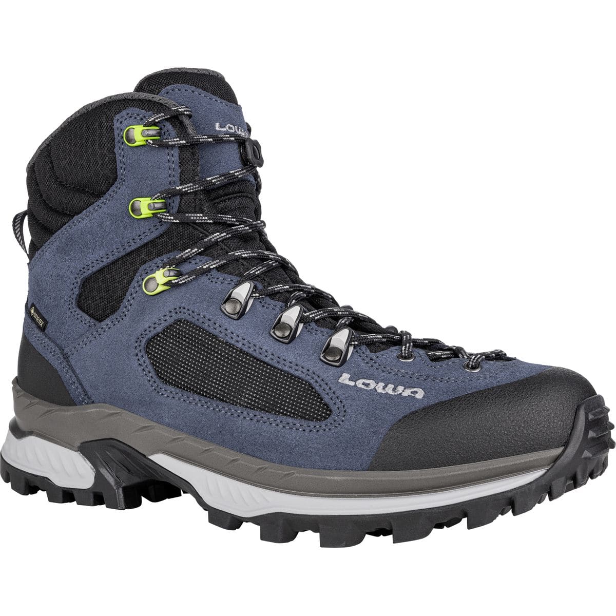 Lowa Corvara GTX Mid Herren Trekkingstiefel, blau, Größe 44 4063606563863