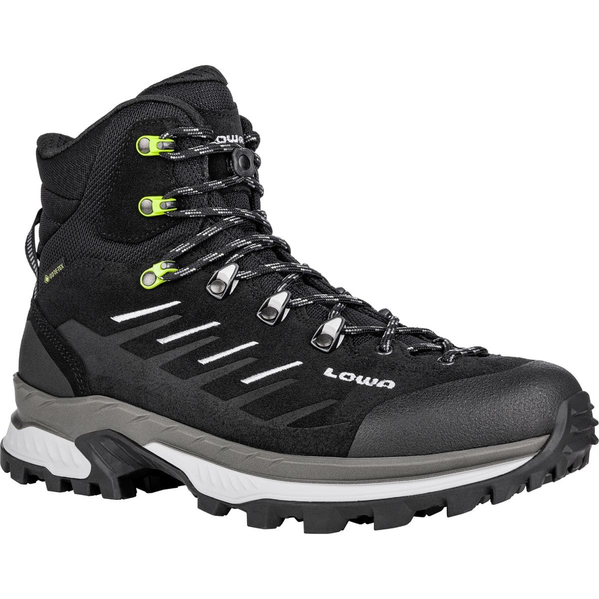 Randir GTX Mid Herren Trekkingstiefel, schwarz, Größe 45 45