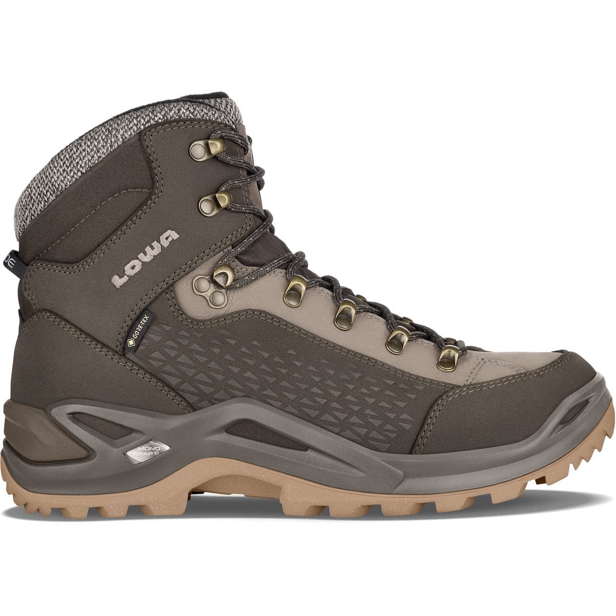 Lowa Renegade Warm GTX Mid Herren Stiefel, braun, Größe 47