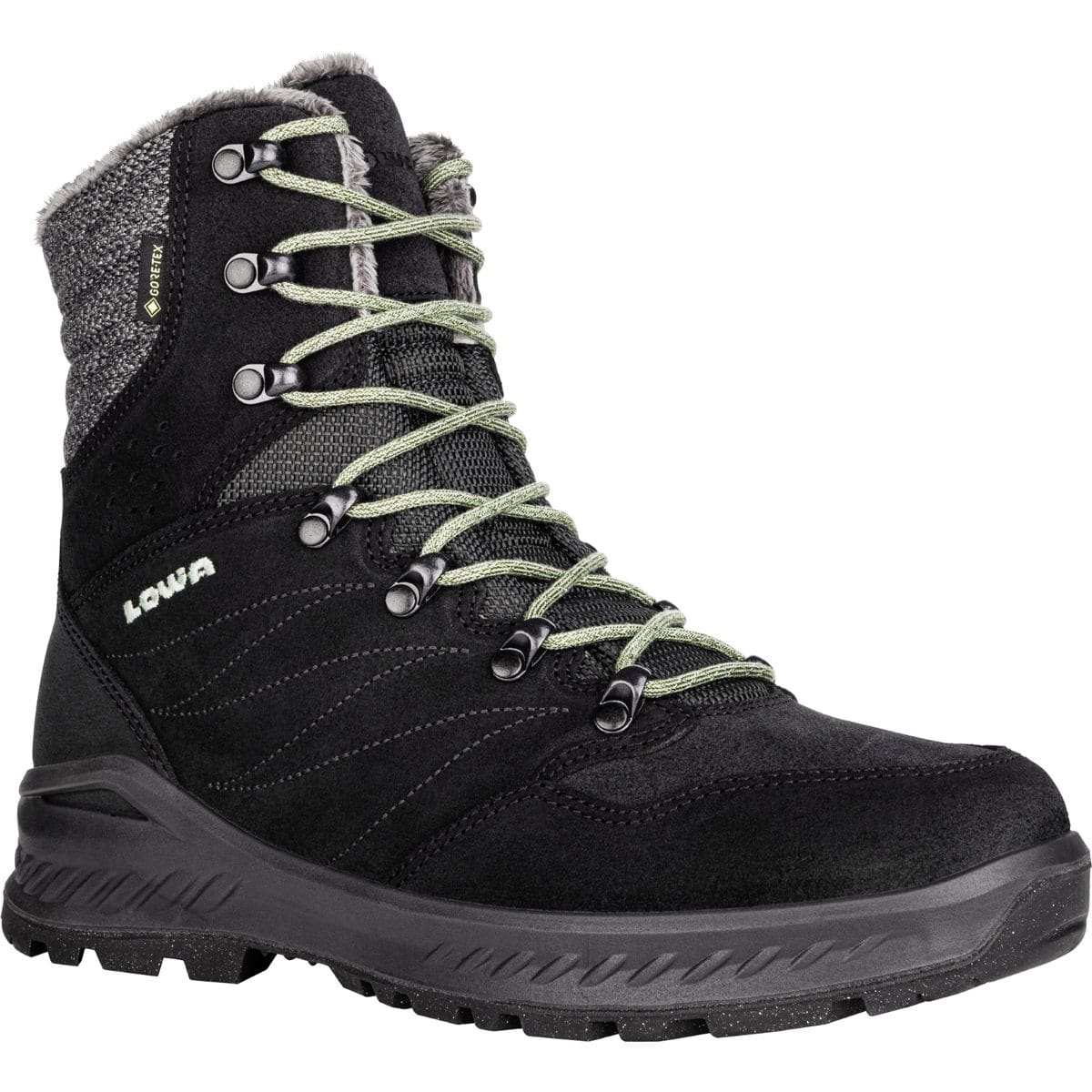 Nabucco GTX Damen Stiefel, schwarz, Größe 37 ½ 37 ½