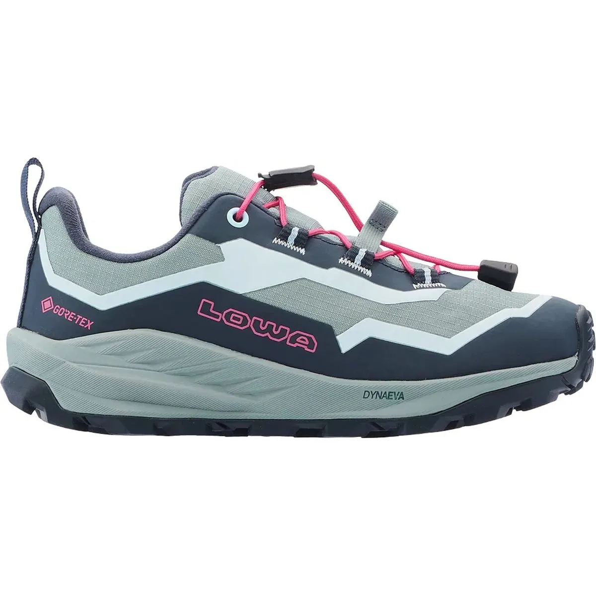 Trailux GTX LO Kinder Trekking-Halbschuhe, blau, Größe 34 34