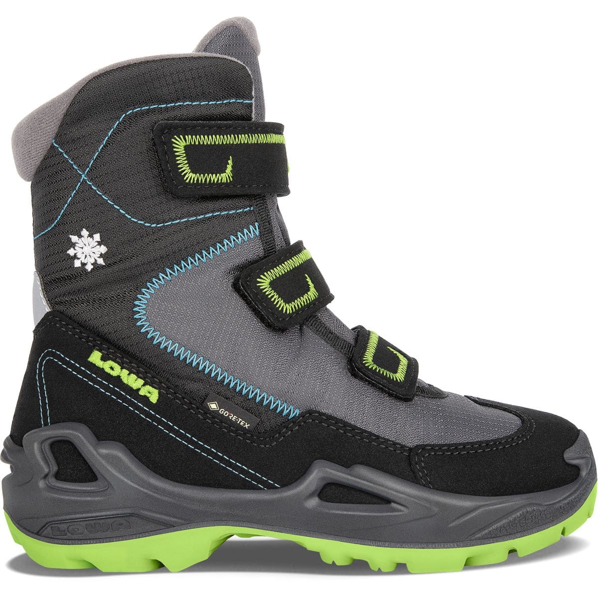 Milo GTX HI Kinder Trekkingstiefel, schwarz, Größe 37 37