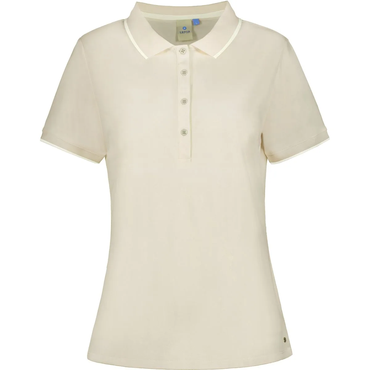 Kivimaa Damen Poloshirt, weiß L