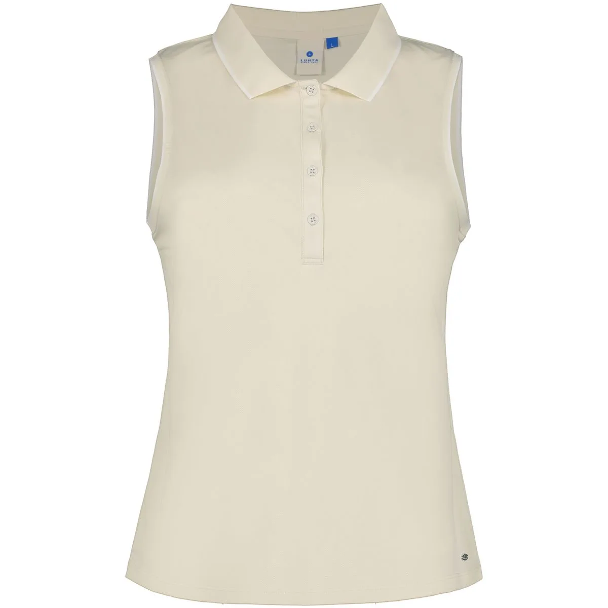 Kivisaari Damen Poloshirt, weiß M