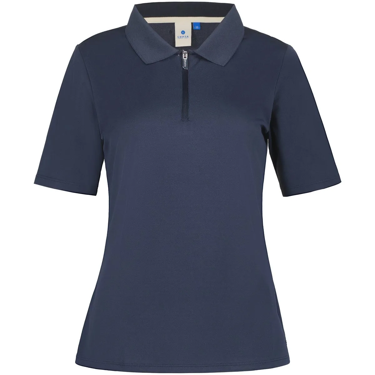 Aerola Damen Poloshirt, blau XXL