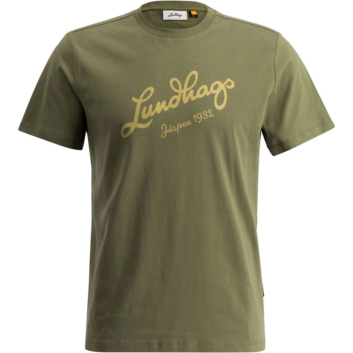 Järpen Logo Herren T-Shirt, grün XL