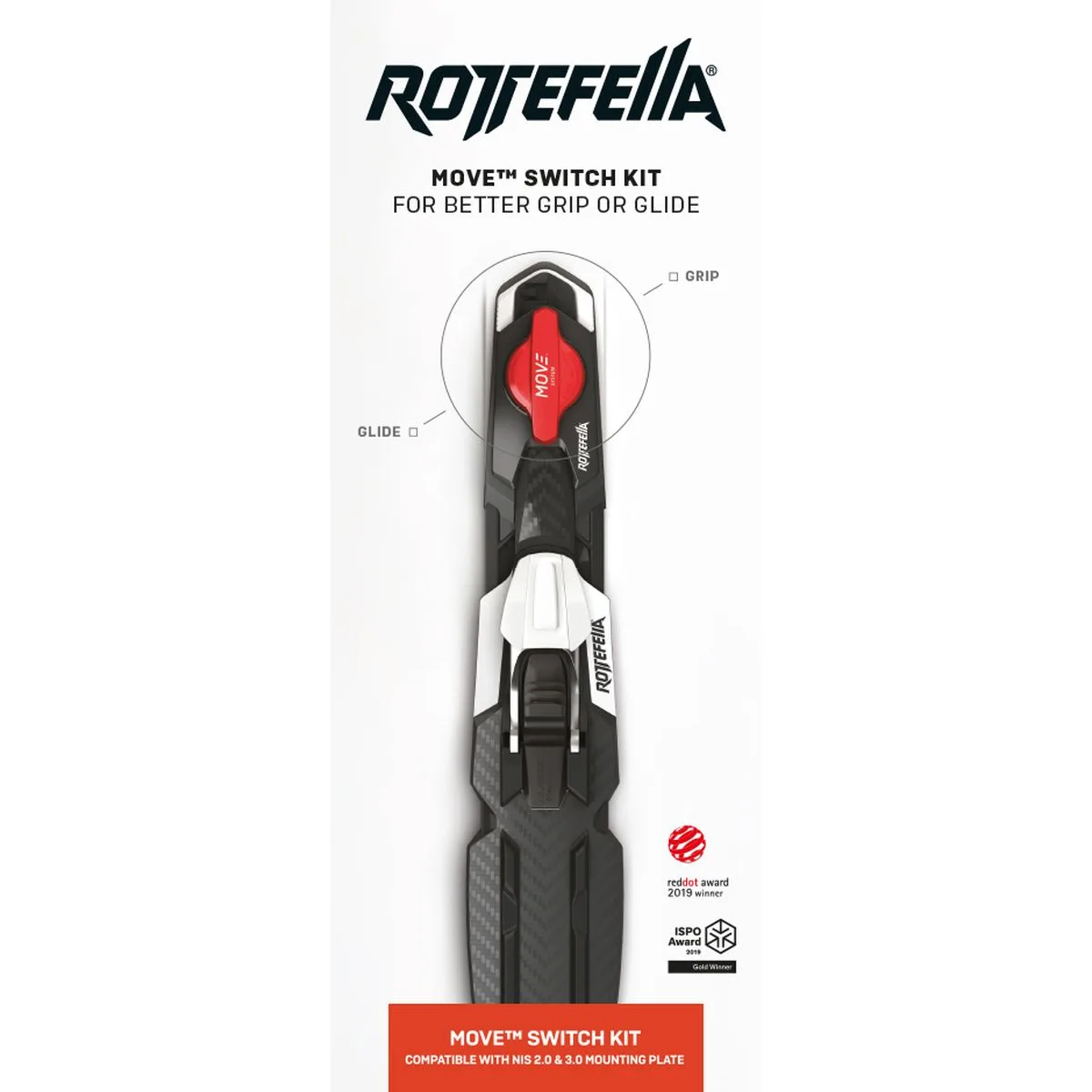 Madshus Rottefella Move Switch Kit Nis 3.0 Langlaufbindungen-Zubehör,