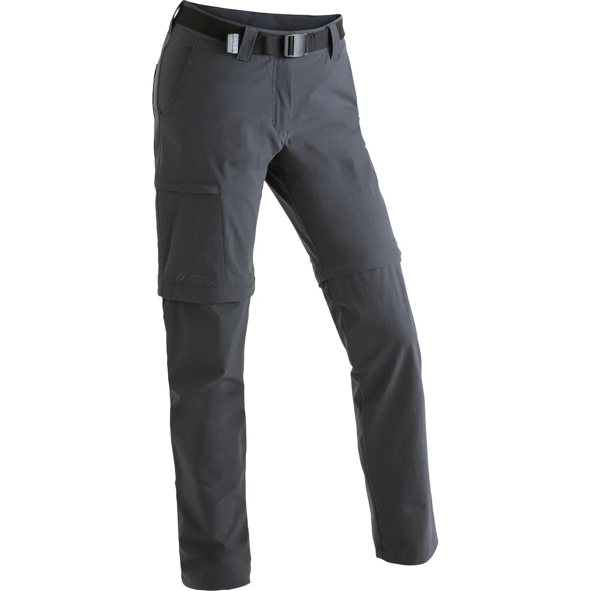 Inara slim Zip Damen Hose, grün 24