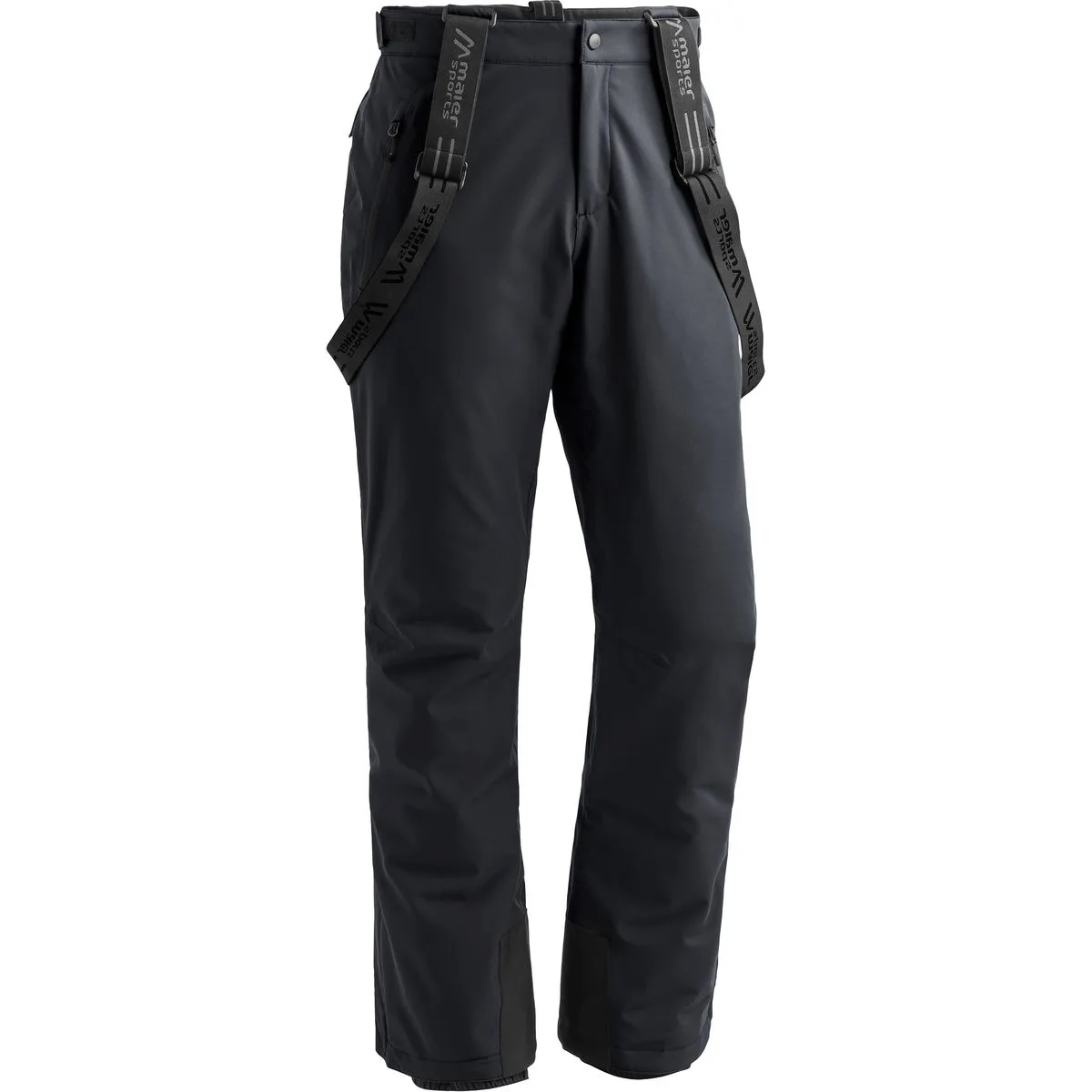 Anton Vent slim Herren Trägerhose, schwarz 48