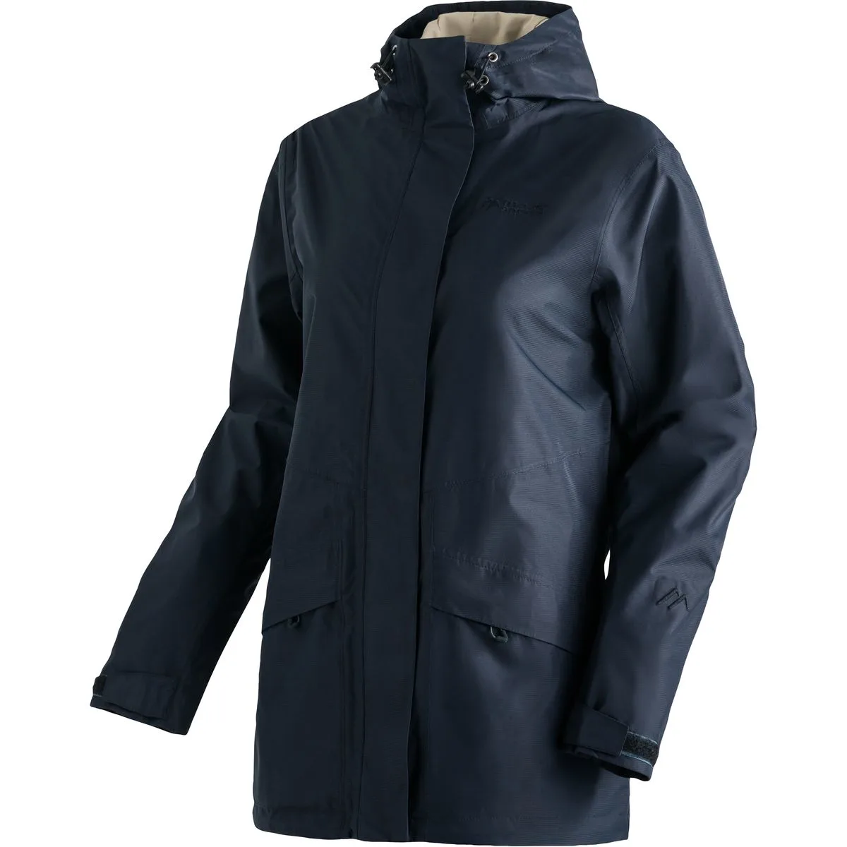 Brocken Long Damen Funktionsjacke, blau 38