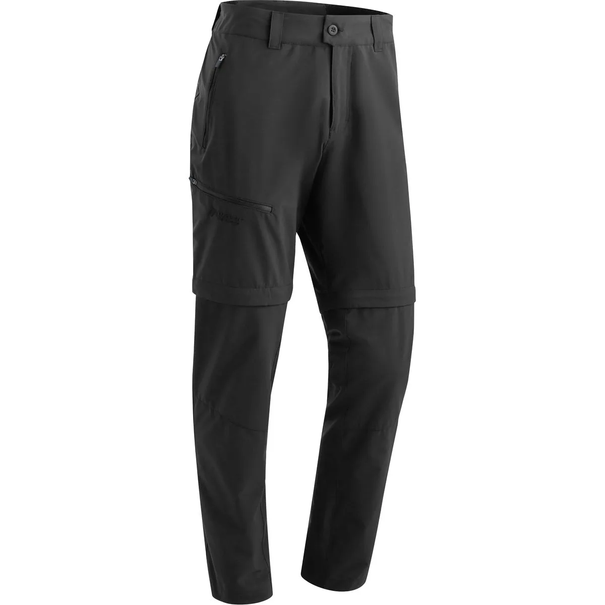 Maier Sports Tajo Zip Loop Herren Hose, schwarz 4065716377279