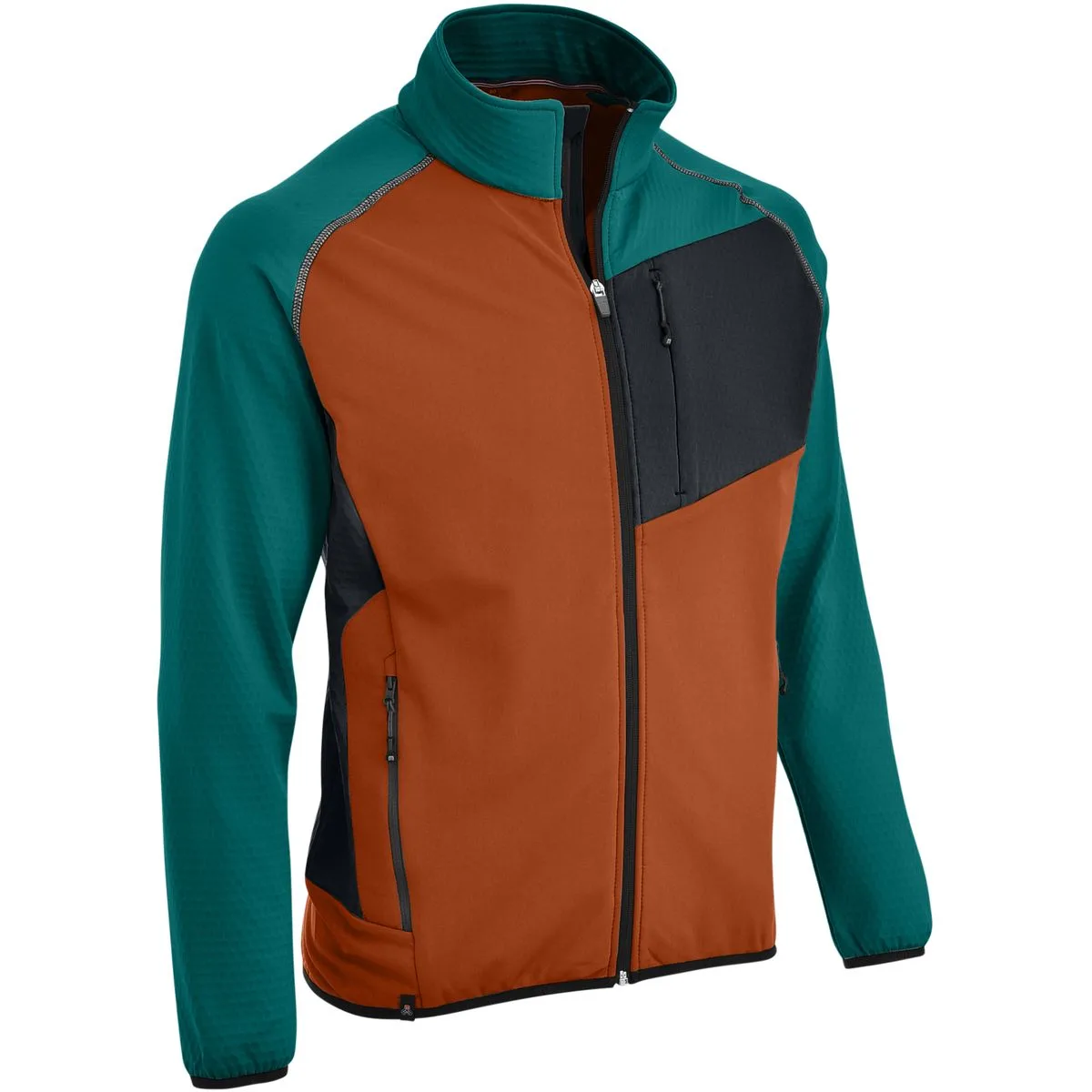Säntis Herren Schlupfjacke, orange 54