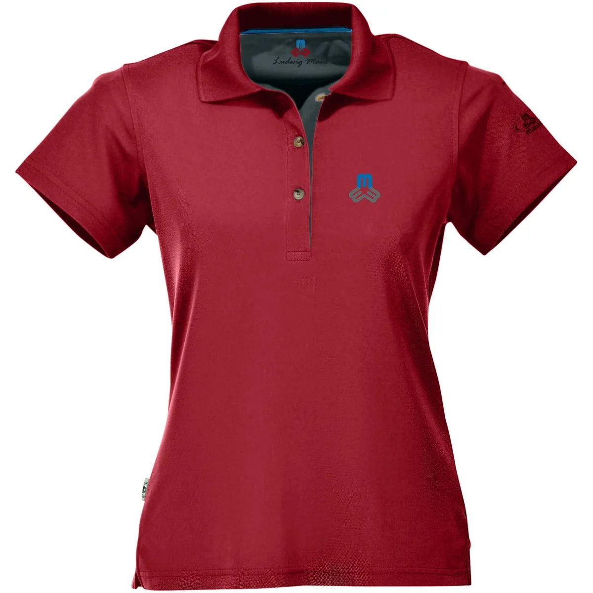 Aeschi Fresh Damen Poloshirt, rot 38