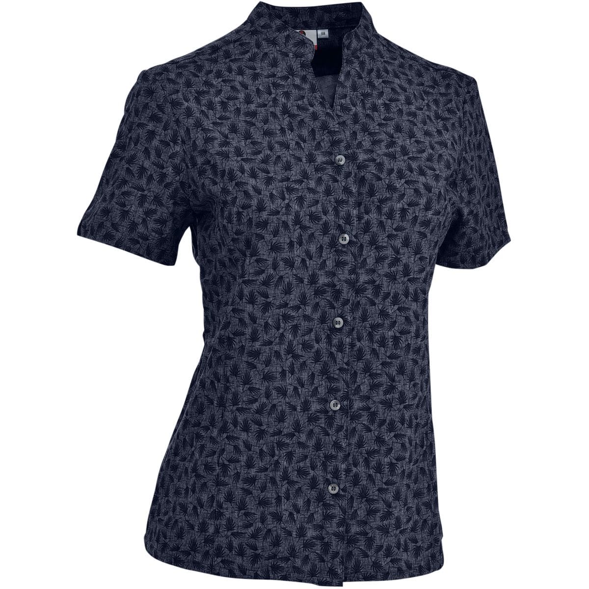Maul Mondsee Damen Bluse, blau 42