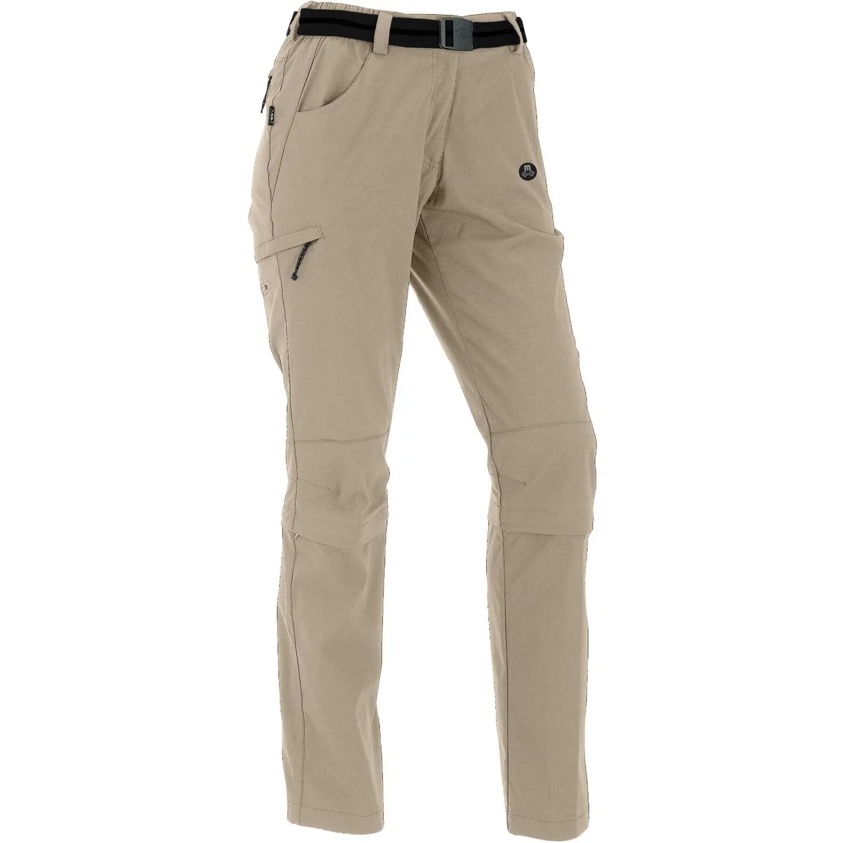 Trail Zipp off zu Damen Hose, braun 20