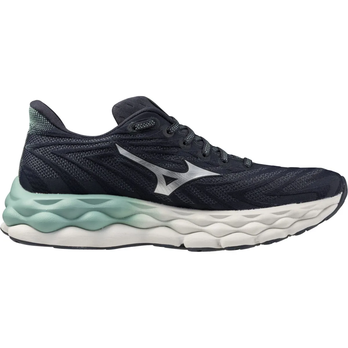 Mizuno Wave Sky 8 Damen Laufschuhe, silber, Größe 38