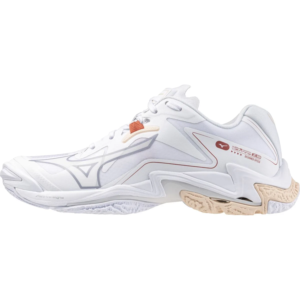 Wave Lightning Z8 Damen Volleyballschuhe, weiß, Größe 38 ½ 38 ½