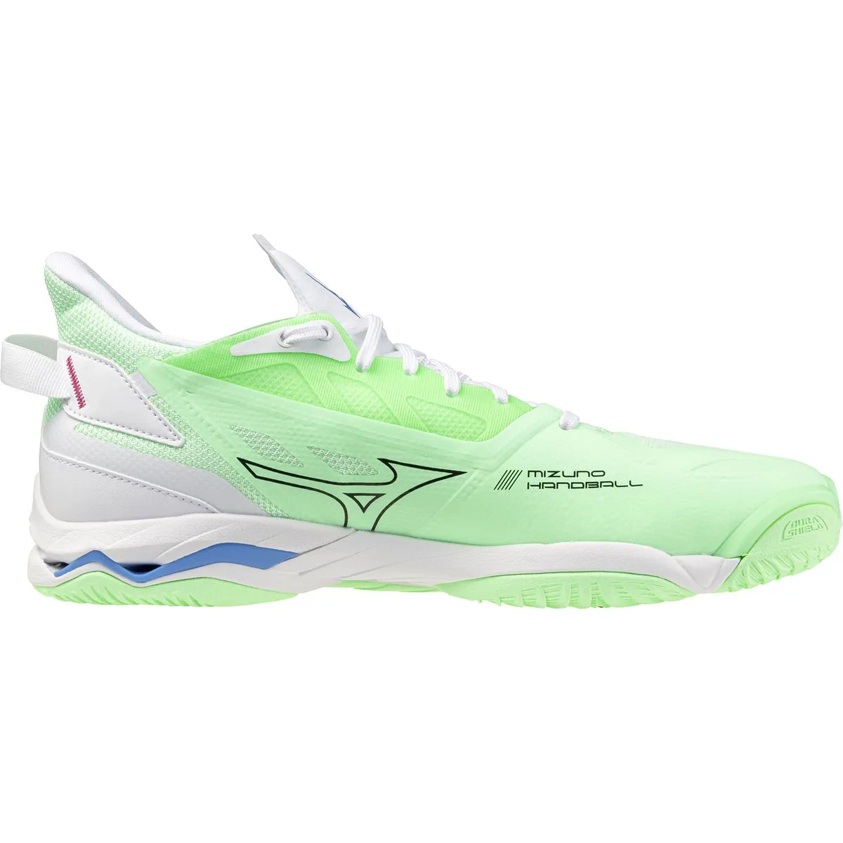Wave Mirage 5 Handballschuhe, grün, Größe 45 45