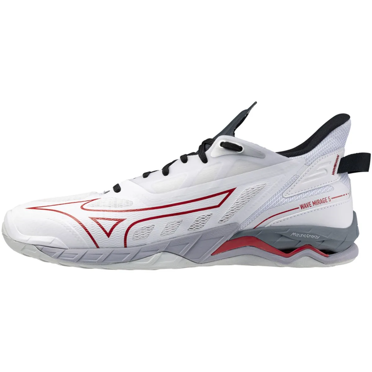Wave Mirage 5 Handballschuhe, weiß, Größe 45 45