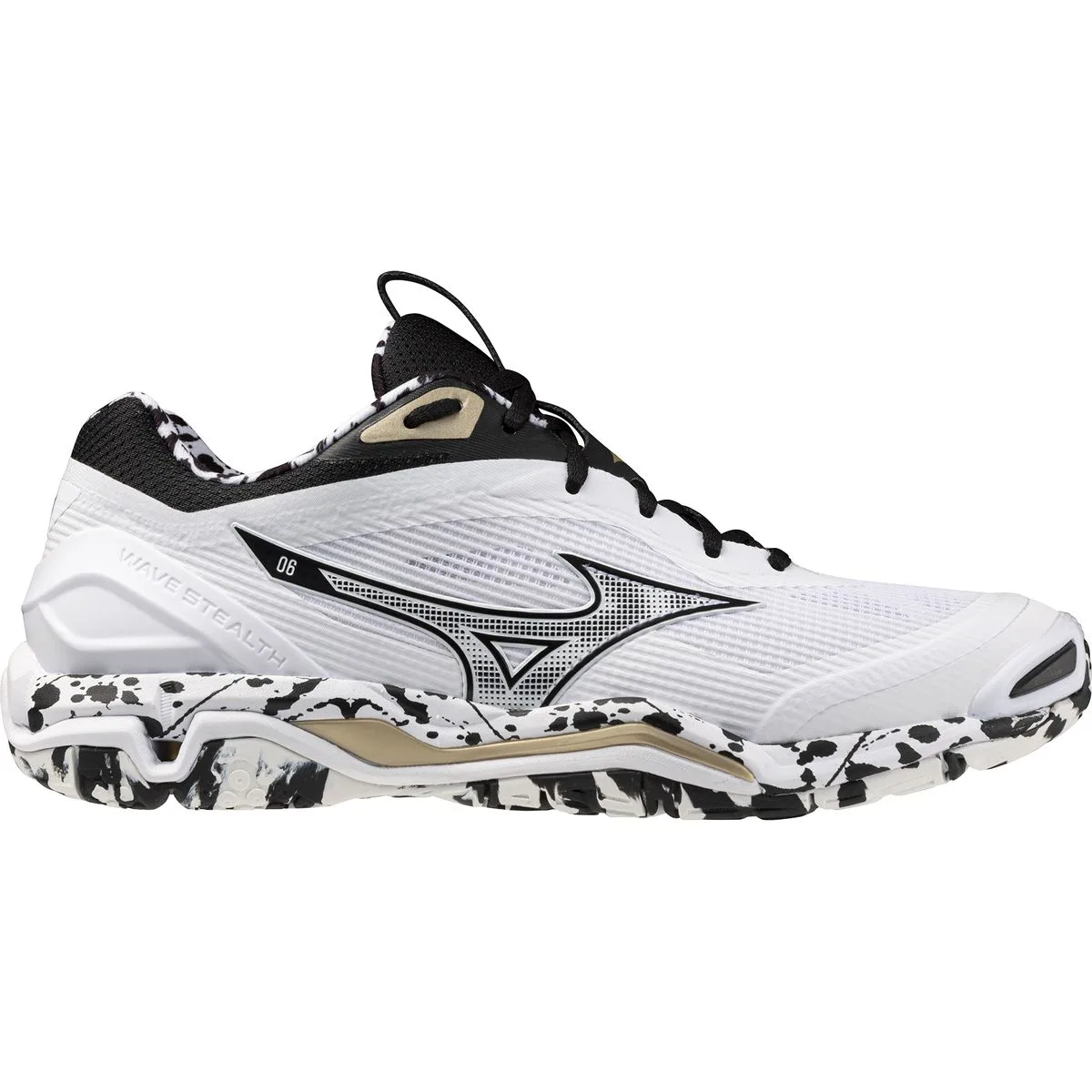 Wave Stealth 6 Handballschuhe, weiß, Größe 44 44