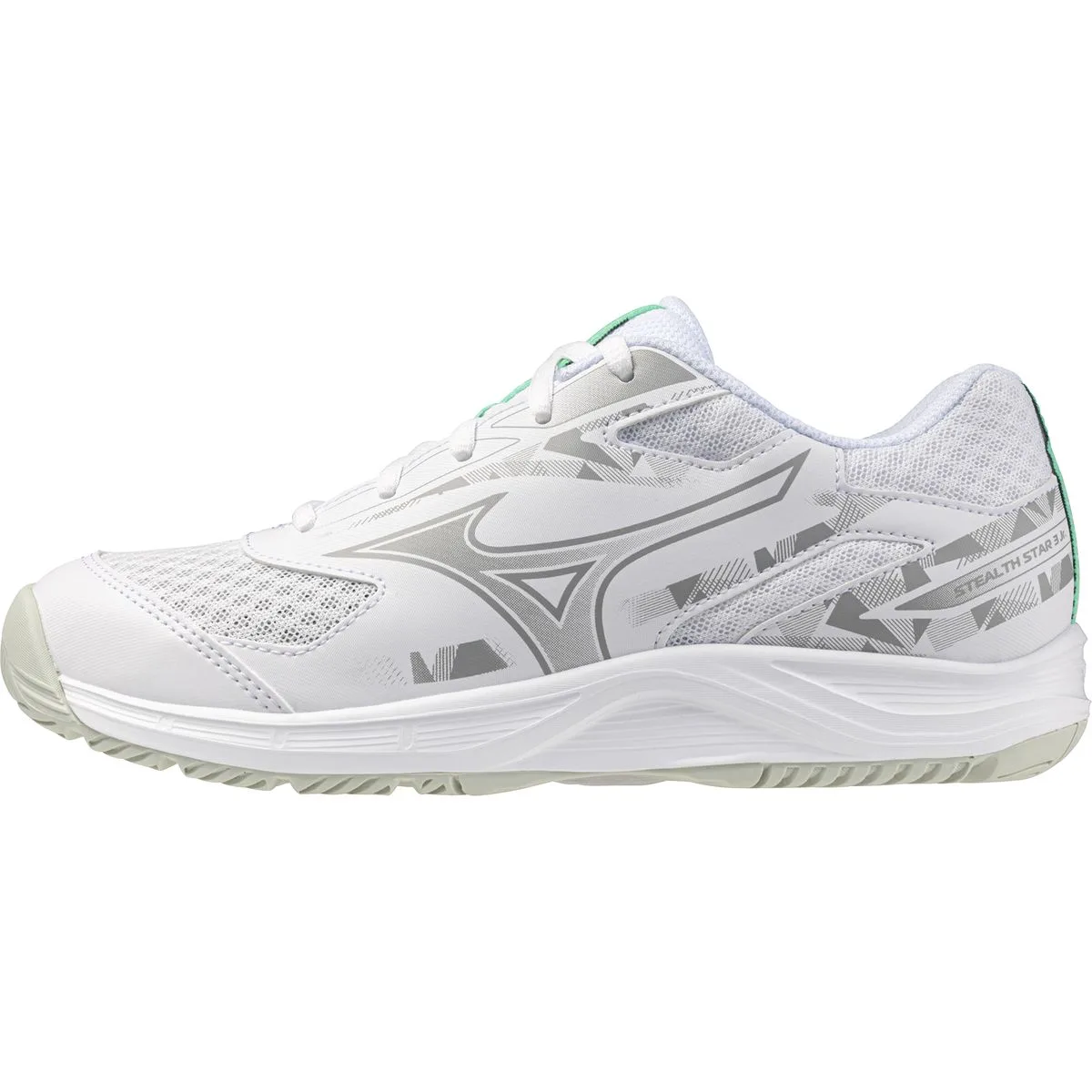 Stealth Star 3 Kinder Volleyballschuhe, weiß, Größe 37 37