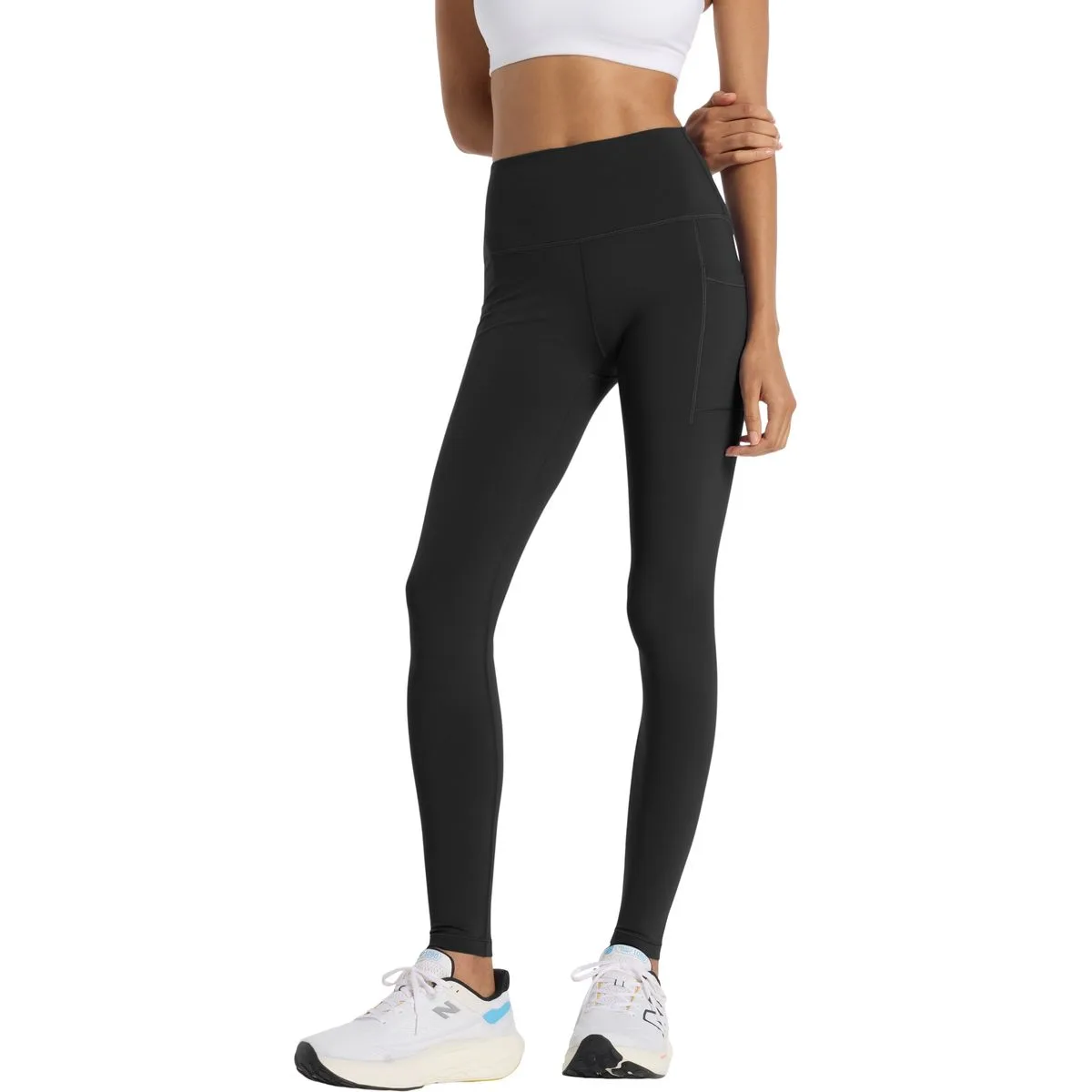 New NB Sleek Pocket High Rise 27" Damen Tights, XS