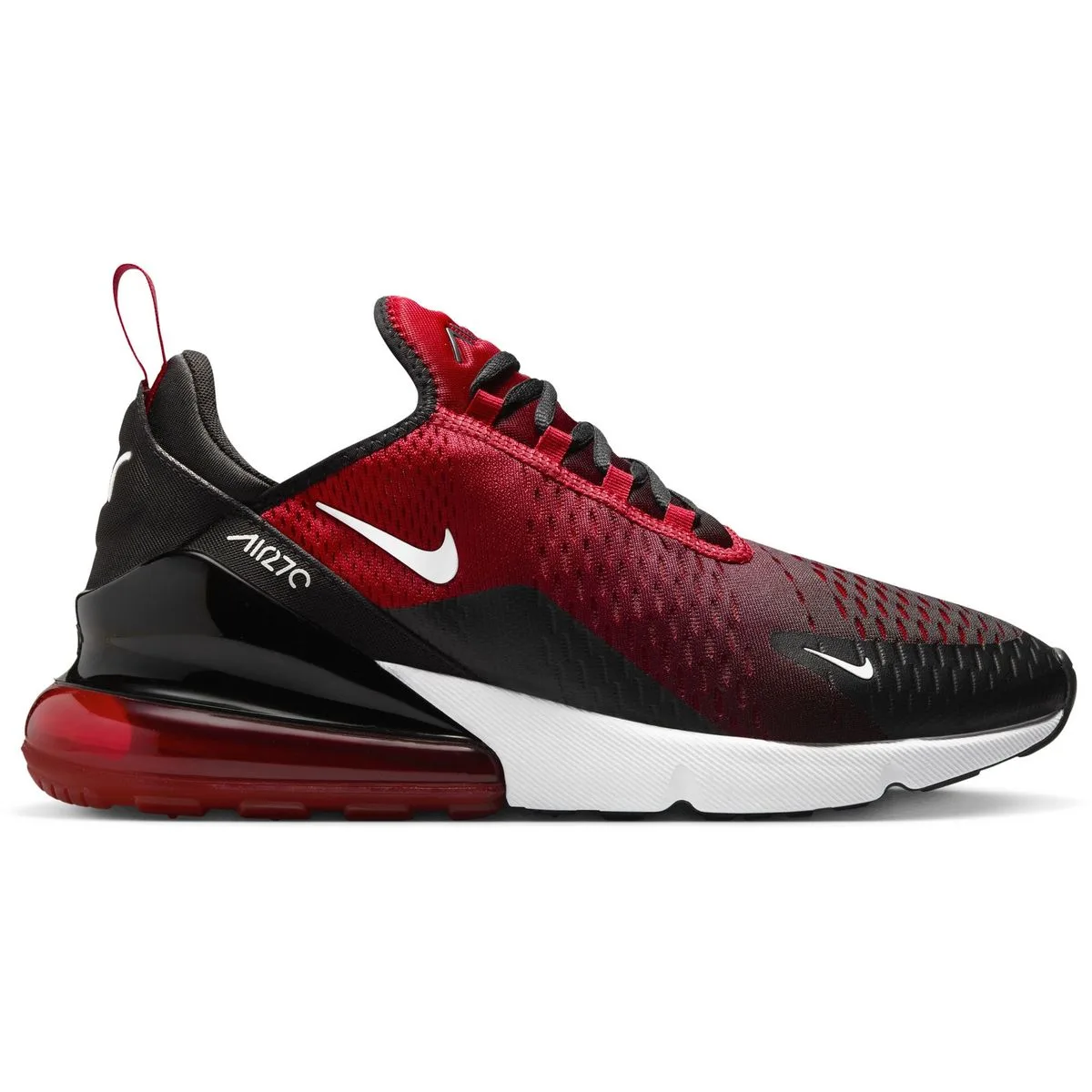 Air Max 270 Herren Freizeitschuhe, rot, Größe 44 ½ 44 ½
