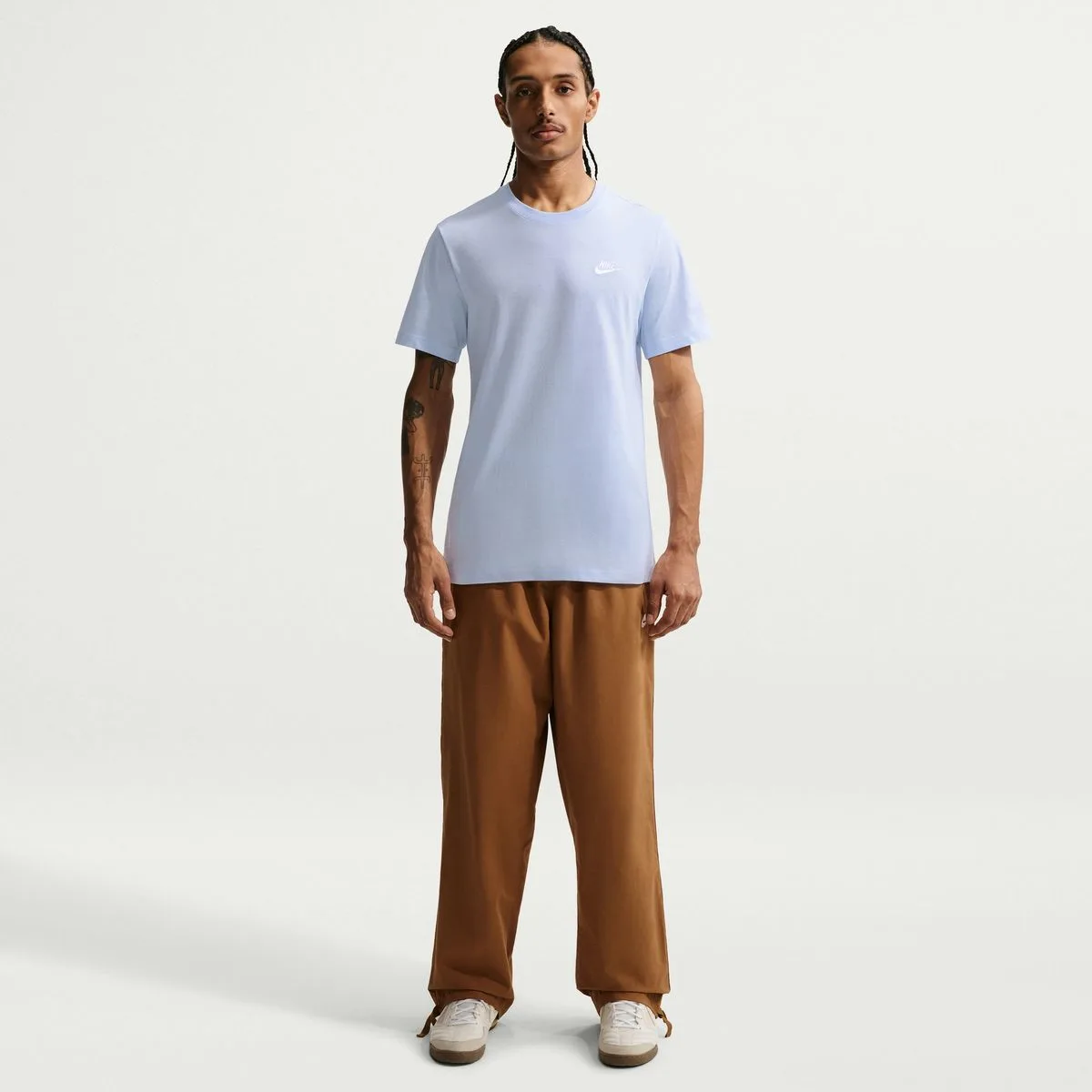 Sportswear Club Herren T-Shirt, hellblau US: XL