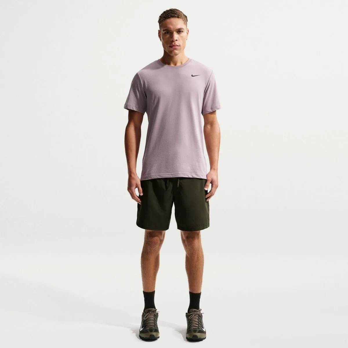Dri-Fit Fit ness Herren T-Shirt, lila US: M