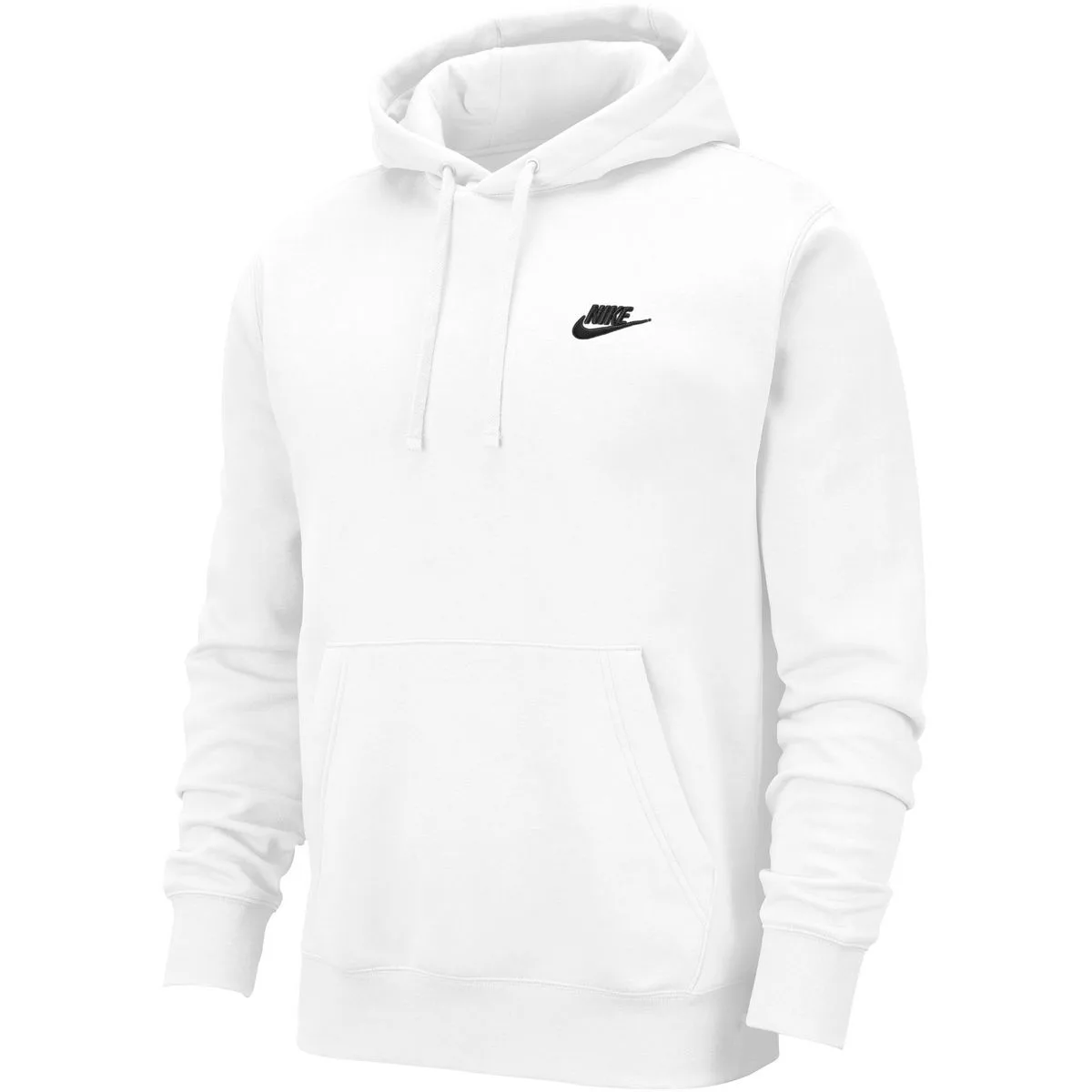 Sportswear Club Herren Kapuzensweater, weiß US: L
