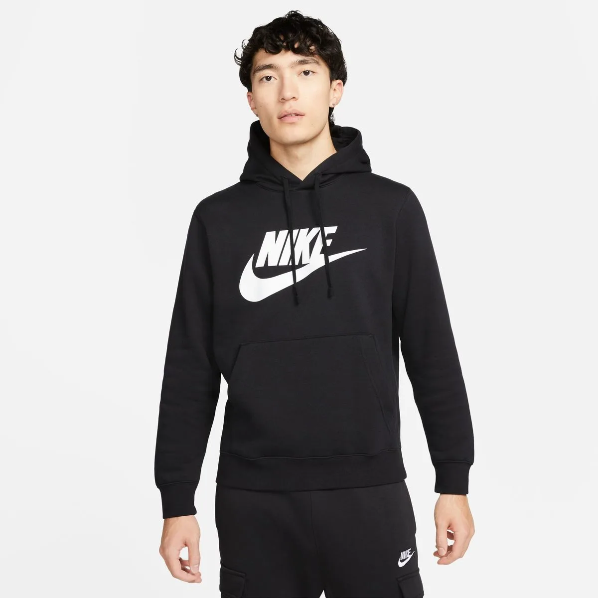 Sportswear Graphic Herren Kapuzensweater, schwarz US: S